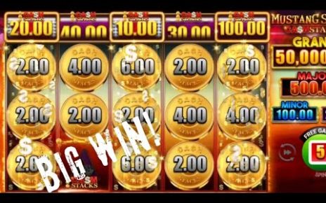 ?BIG WIN!!? BONUS On Mustang Spirit Cash Stacks on BetMGM Online Casino