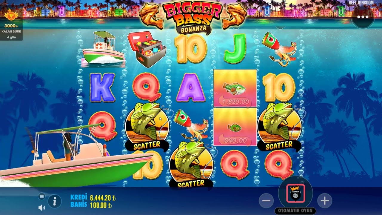 BİGGER BASS BONANZA | EN ERKENDEN GELEN BONUS X3 İLE OLTAMA TAKILD #casino #biggerbassbonanza #slot