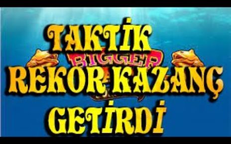 BIGGER BASS BONANZA | Nasıl Oynanır Taktik Rekor Kazanç Getirdi  | #slot #casino #slotoyunları