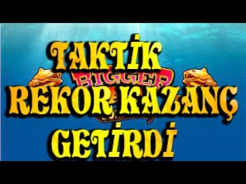 BIGGER BASS BONANZA | Nasıl Oynanır Taktik Rekor Kazanç Getirdi  | #slot #casino #slotoyunları