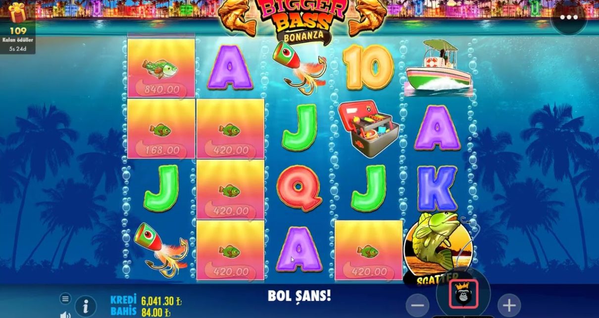 BİGGER BASS BONANZA | TEK SPİNDE GELEN EFSANE ÖDEMELER #biggerbassbonanza #casino #slot #bigwin