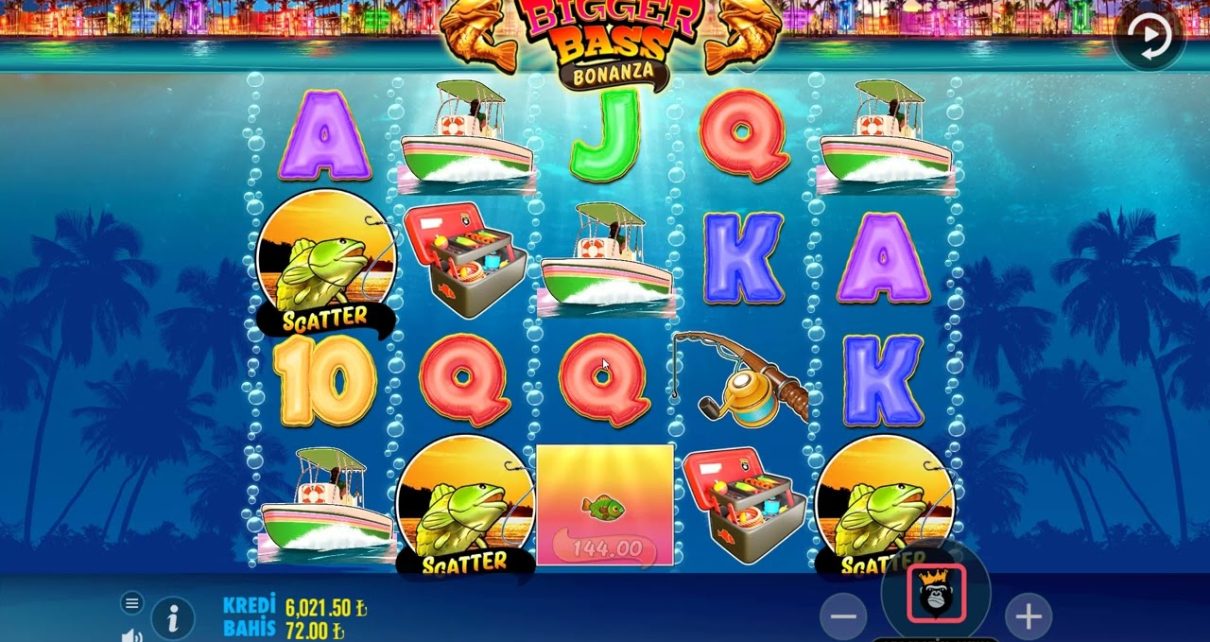 BIGGERBASSBONANZA | ALTIN BALIK KIL PAYI KAÇTI İNANILMAZZZ #slot #biggerbassbonanza #casino