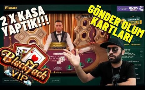 BLACK JACK OYNADIK — Yapıyoruz Bu SporuI!!!!