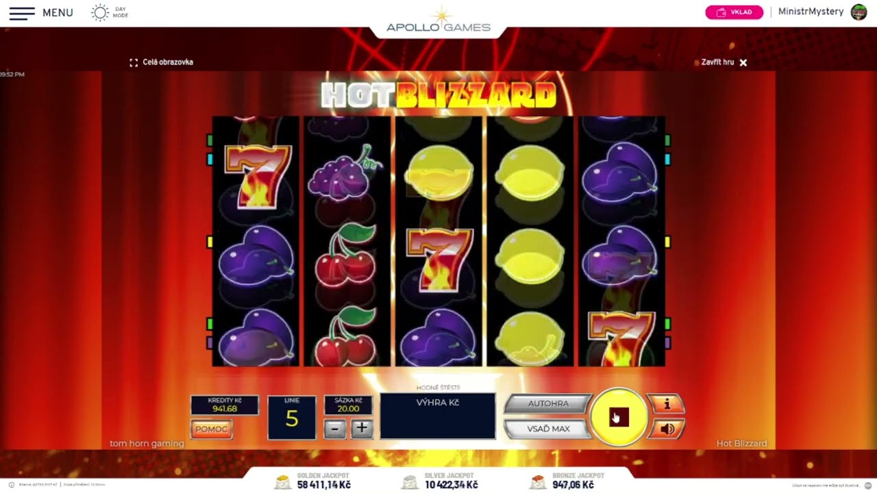 BOUCHÁM BEDNY #162 | HOT BLIZZARD | TOM HORN | APOLLO GAMES ONLINE CASINO | LIVE WINNING SLOTS