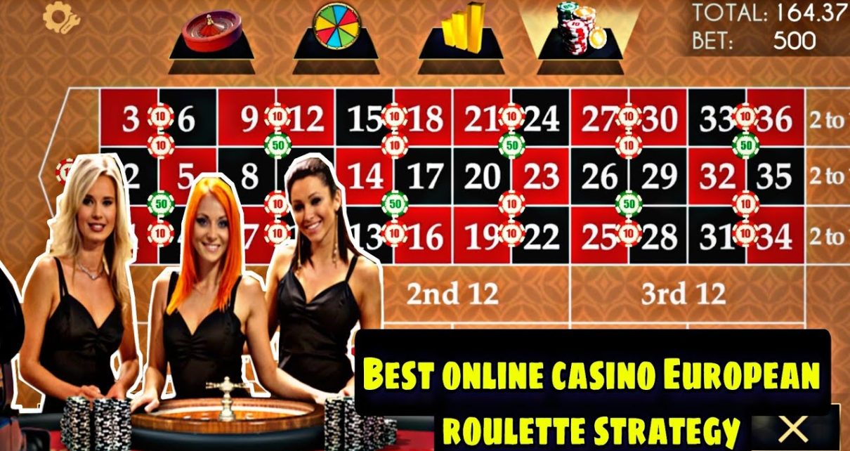 Best online casino European roulette strategy ?