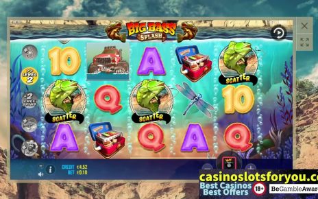 Big Bass Splash, Online Casino Slots Bonus