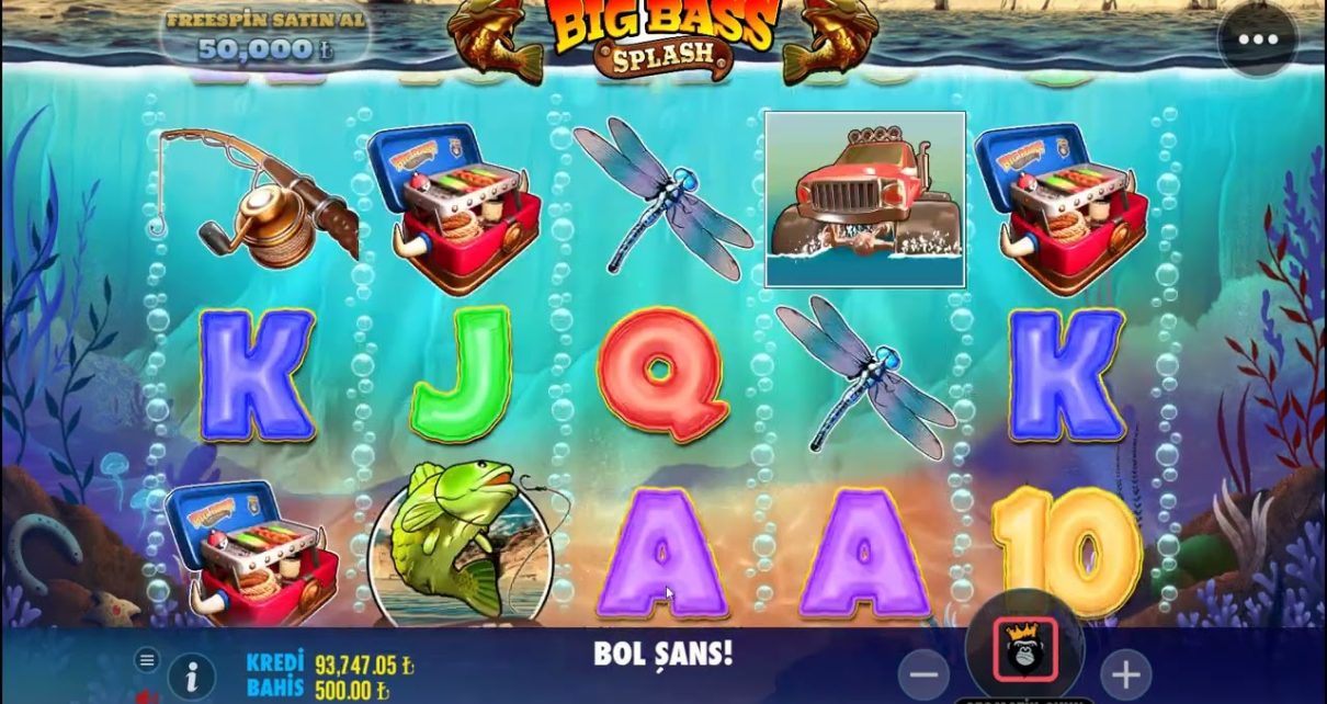 Big Bass Splash – Yeni Oyun , Efsane Kazanç 140x.. #casino #slot #pragmaticplay