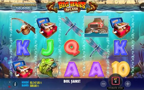 Big Bass Splash – Yeni Oyun , Efsane Kazanç 140x.. #casino #slot #pragmaticplay