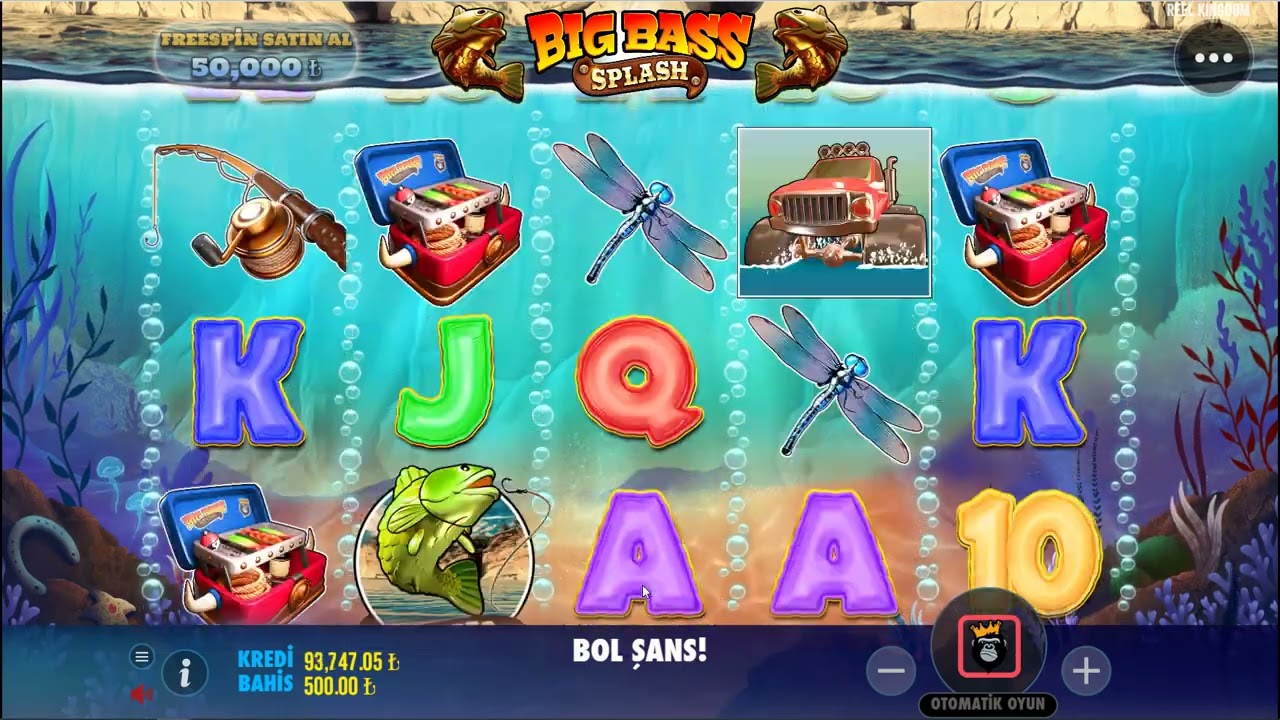 Big Bass Splash - Yeni Oyun , Efsane Kazanç 140x.. #casino #slot #pragmaticplay