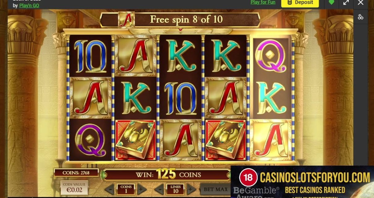 Book of Dead, Online Casino Slots Bonus