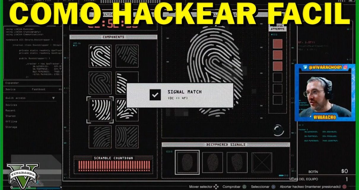 COMO HACKEAR MUY FACIL LAS HUELLAS DEL CASINO EN GTA V ONLINE