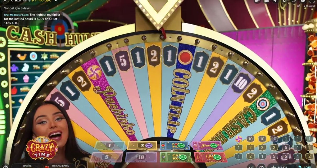 Crazy Time Geldi Tek Atmaya Devam Big Win