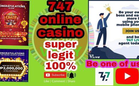 Dito sa 747 online casino, lahat nang panalo binabayaran dito, #superlegit #747, #onlinecasino