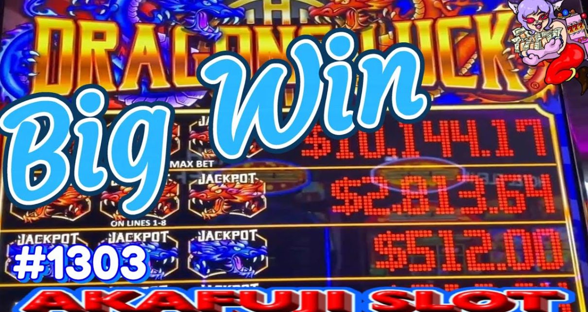 Dragons Luck Slot Machine, 9 Lines Max Bet ,  YAAMAVA Casino 赤富士スロット 唯一のビデオ