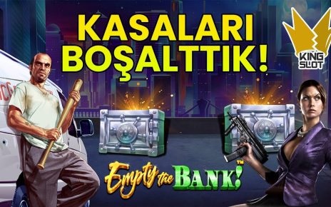 #EmptyTheBank'te Kasamızı Uçurduk! – King Slot #casino #slot #slotoyunları #pragmatic #slotvideoları