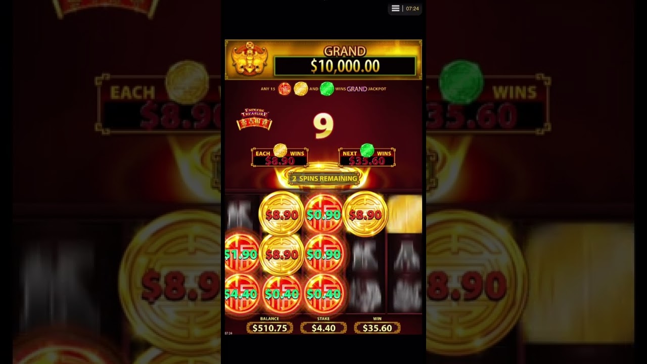 Endless Treasure | Free Games  | $4.40Bet | Bonus Win | Nice Win | Online Casino | Fast Cash #shorts