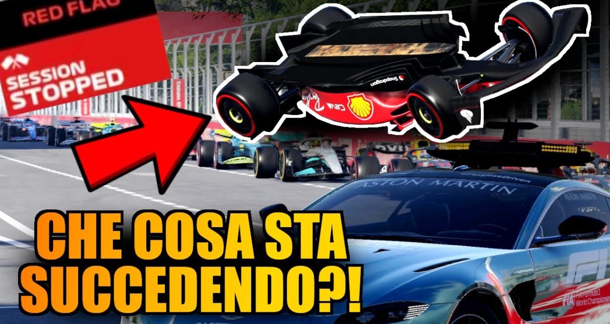 F1 22: BANDIERA ROSSA! CASINO E SPETTACOLO