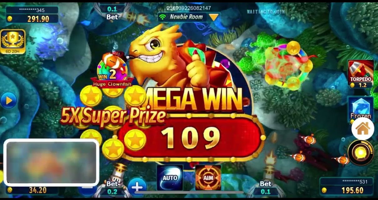 FISHING GAME TO WIN BONUS | LUCKY POT ONLINE CASINO