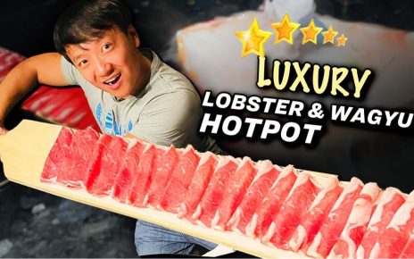 FIVE STAR Luxury LOBSTER & WAGYU HOTPOT in VENETIAN CASINO Las Vegas