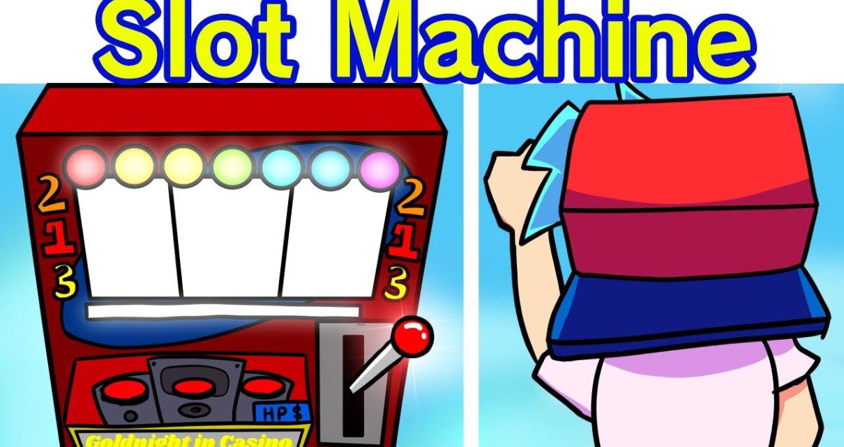 Friday nighttime Funkin' Goldnight in Casino FULL WEEK | BF & GF VS Slot Machine Minigame (FNF modern/Hard)