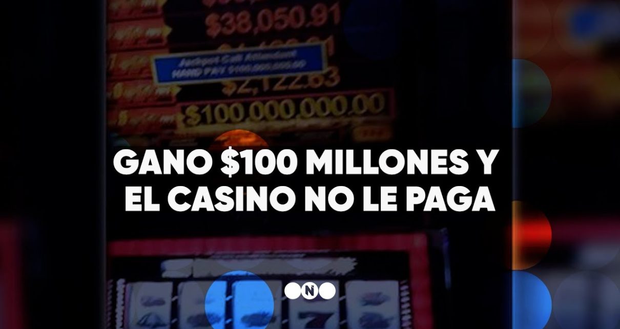 GANÓ 0 MILLONES y EL CASINO NO LE PAGA – Telefe Noticias