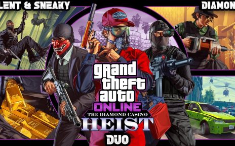 GTA Online Casino Heist "Silent & Sneaky" 2-Players (Hard Mode)