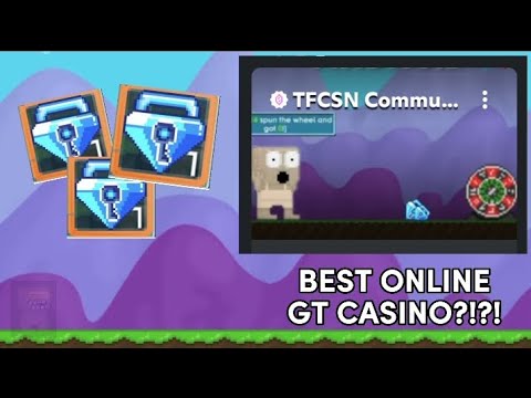 Growtopia online casino! | Has withdraw/deposit | .gg/Gtcsn