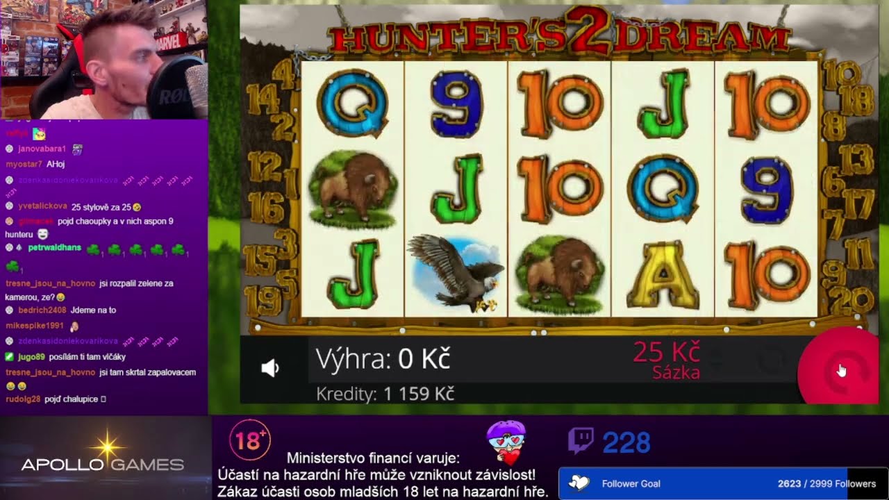 HUNTERS DREAM 2 • PODVOD OD LOVCE NA MINISTRA • APOLLO GAMES ONLINE CASINO