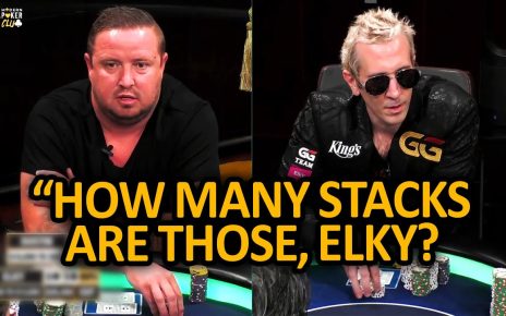 He's So Aggressive Against ElkY @Hustler Casino Live