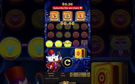 Hooties Fortune | Free Games |  Bet | Small Win | Bad Win | Online Casino | Fast Cash #shorts