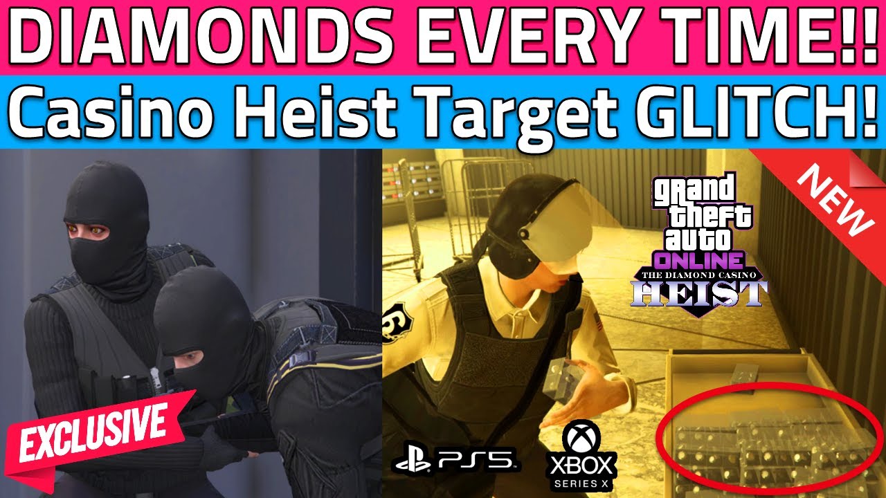 How To Get DIAMONDS In Diamond Casino Heist EVERY TIME In GTA 5 Online! Change Vault Target Glitch