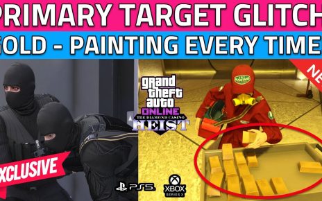 How To Get GOLD/Artwork EVERY TIME In GTA 5 Online Casino Heist! Change Primary Target Money Glitch