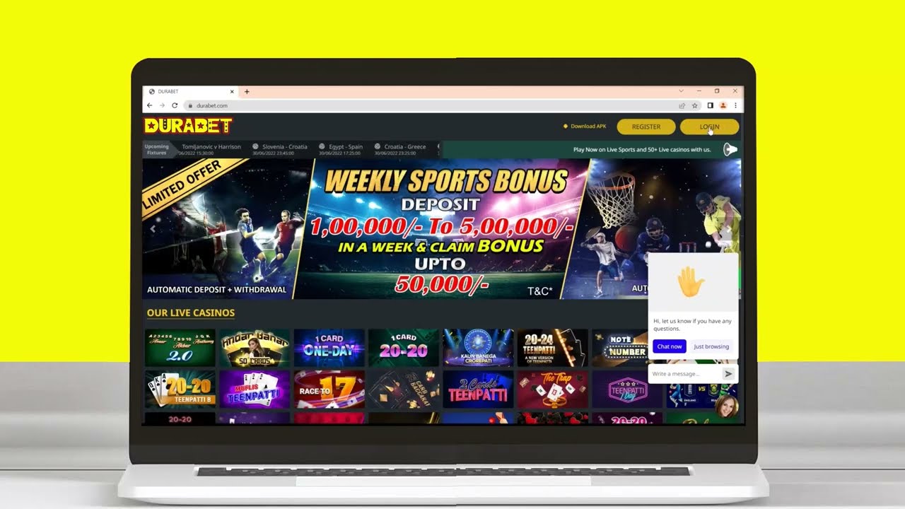 How to Login in Durabet website? Online Casino Games | Online Betting | 250+ Games | Easy to Use