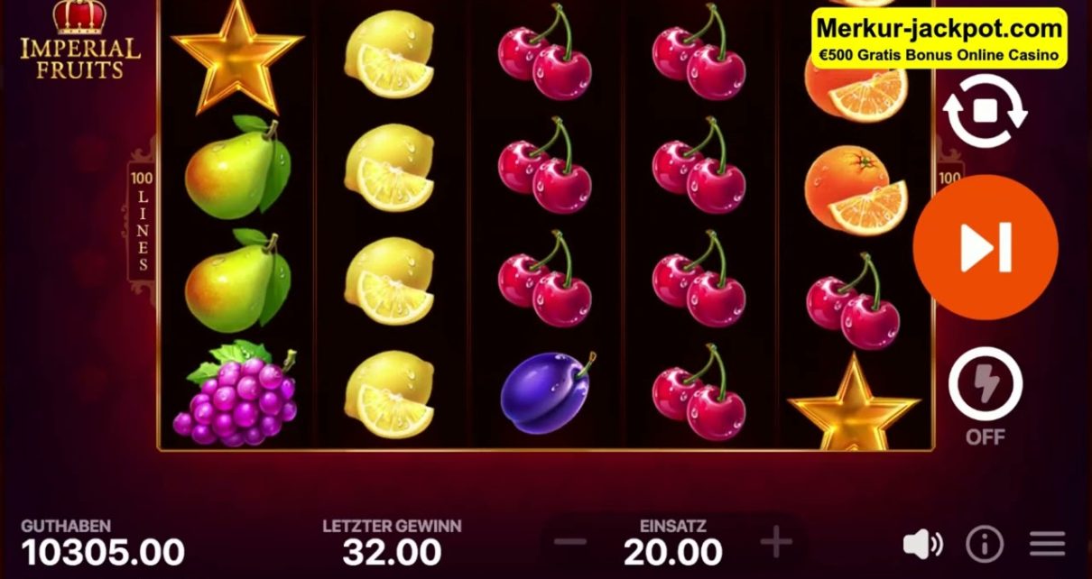 ??Imperial Fruits? Online Casino Deutsch Merkur Magie Automat Spielhalle Novoline Slots Spielothek