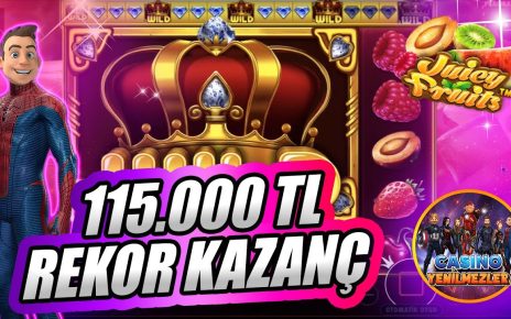 ? JUİCY FRUİTS SLOT CASİNO ? | ONLİNE CASİNO SLOT OYUNLARINDA ? BİG WİN ?