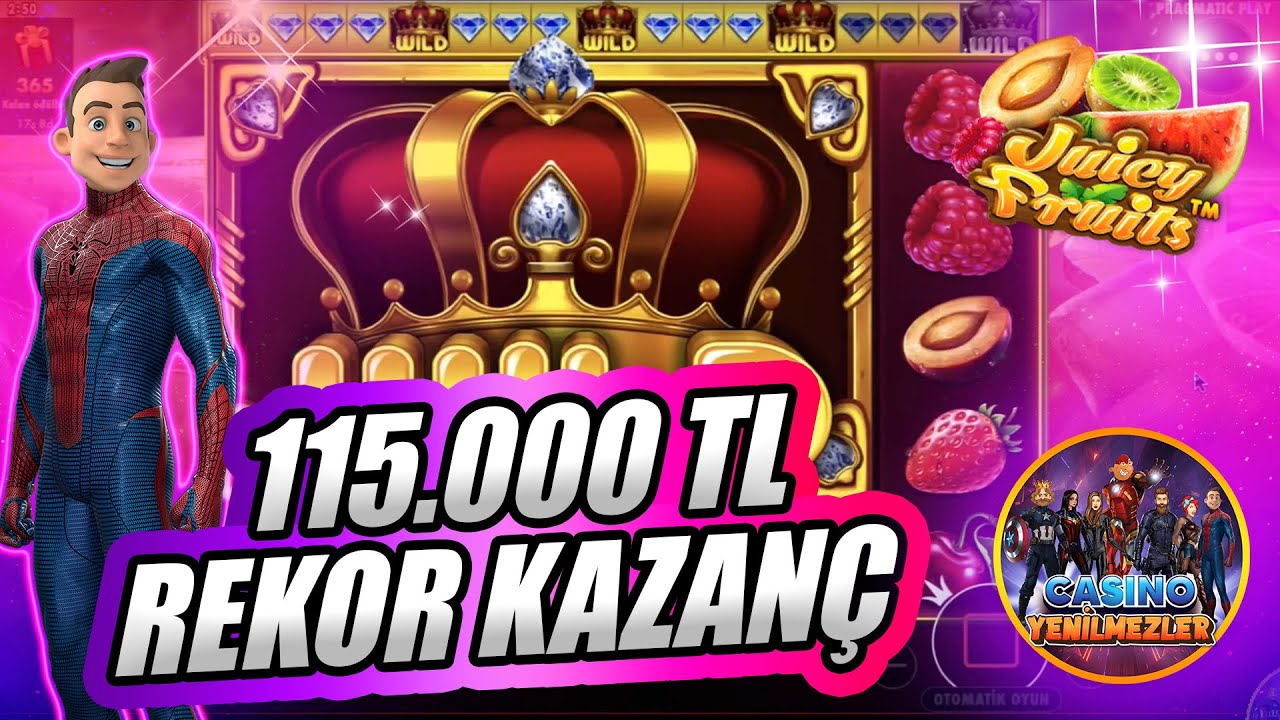 ? JUİCY FRUİTS SLOT CASİNO ? | ONLİNE CASİNO SLOT OYUNLARINDA ? BİG WİN ?