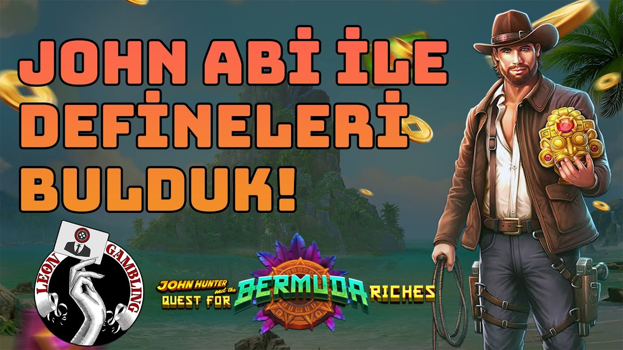 #JohnHunterBermudaRiches'ta Tertemiz Kazanç! - Leon Gambling #slotizle #slotoyunları #casino #slot