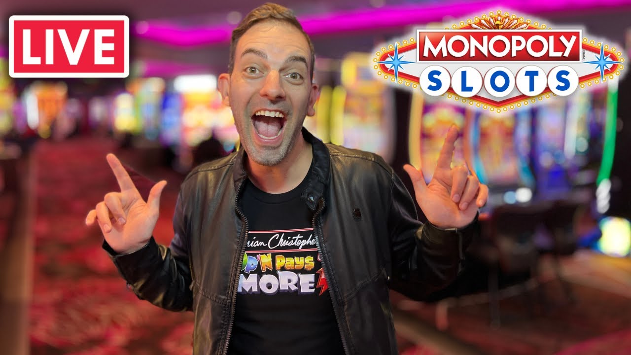 LIVE ? MONOPOLY Slots at the Casino! ? Play with Me!