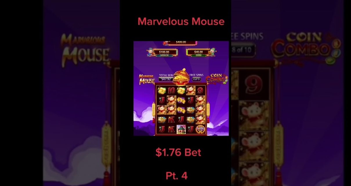 Marvelous Mouse | Bonus Online Slot | .76 Bet | Online Slots | Online Casino| Nice Win | Marvelous Mouse | Bonus Online Slot | .76 Bet | Online Slots | Online Casino| Nice Win |