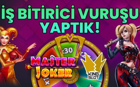 #MasterJoker'da Süper Kazanç! – King Slot #casino #slot #slotoyunları #slotvideoları #pragmatic