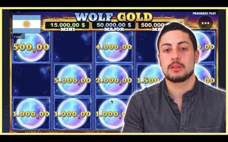 Mi juego exitoso en la tragamonedas Wolf gold | Casino online Argentina