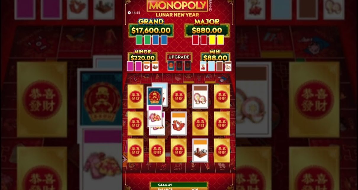 Monopoly￼ | Bonus Games | .80 Bet | Big Win | Huge Win | Online Casino | Fast Cash #shorts