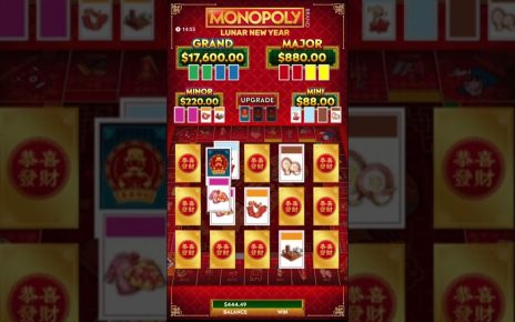 Monopoly￼ | Bonus Games | .80 Bet | Big Win | Huge Win | Online Casino | Fast Cash #shorts