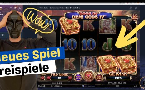 Online Casino Deutsch | Neues Spiel Book of Demi Gods 4 gönnt auf 10€ und 16€ Freispiele