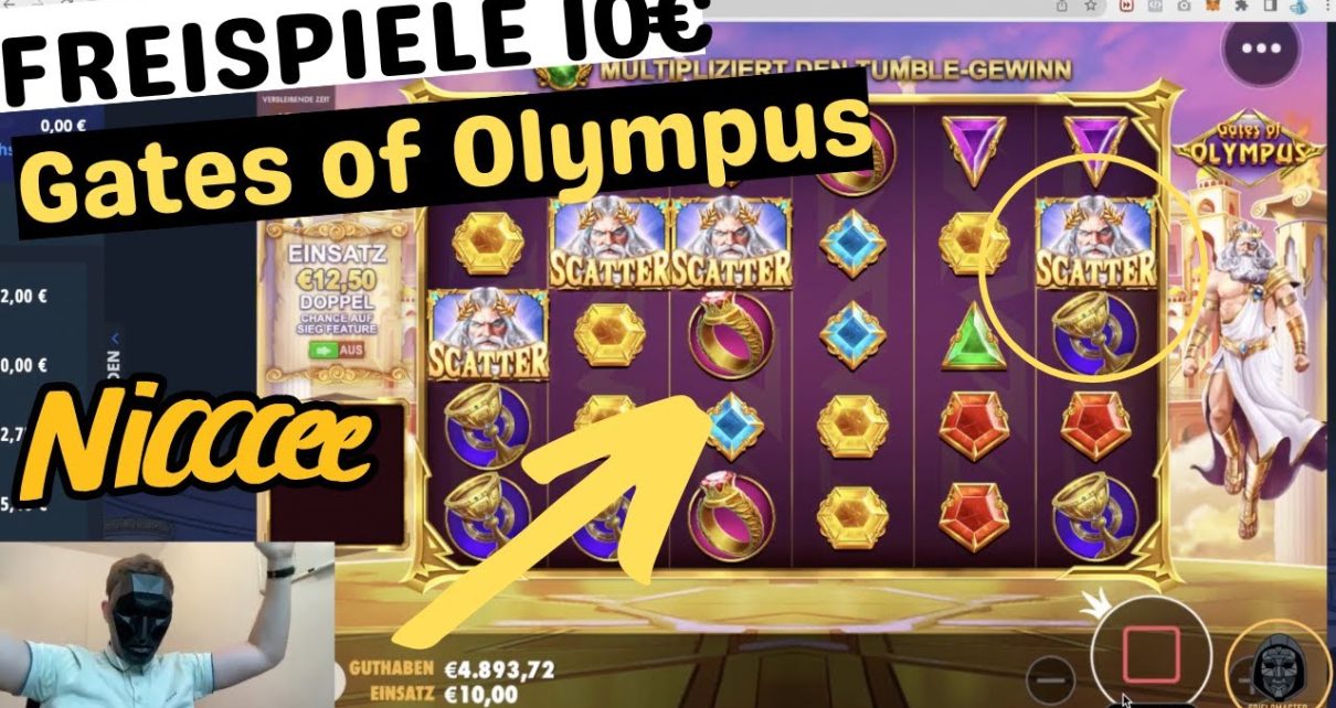 Online Casino Deutsch Slots | Gates of Olympus Freispiel auf 10ner Einsatz hoher Gewinn