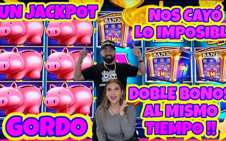 ? PIGGY BANKIN SUPER RARE DOUBLE BONUS ? NOS CAYÓ UN CHACHITO GORDO Y NOS PAGÓ UN JACKPOT!