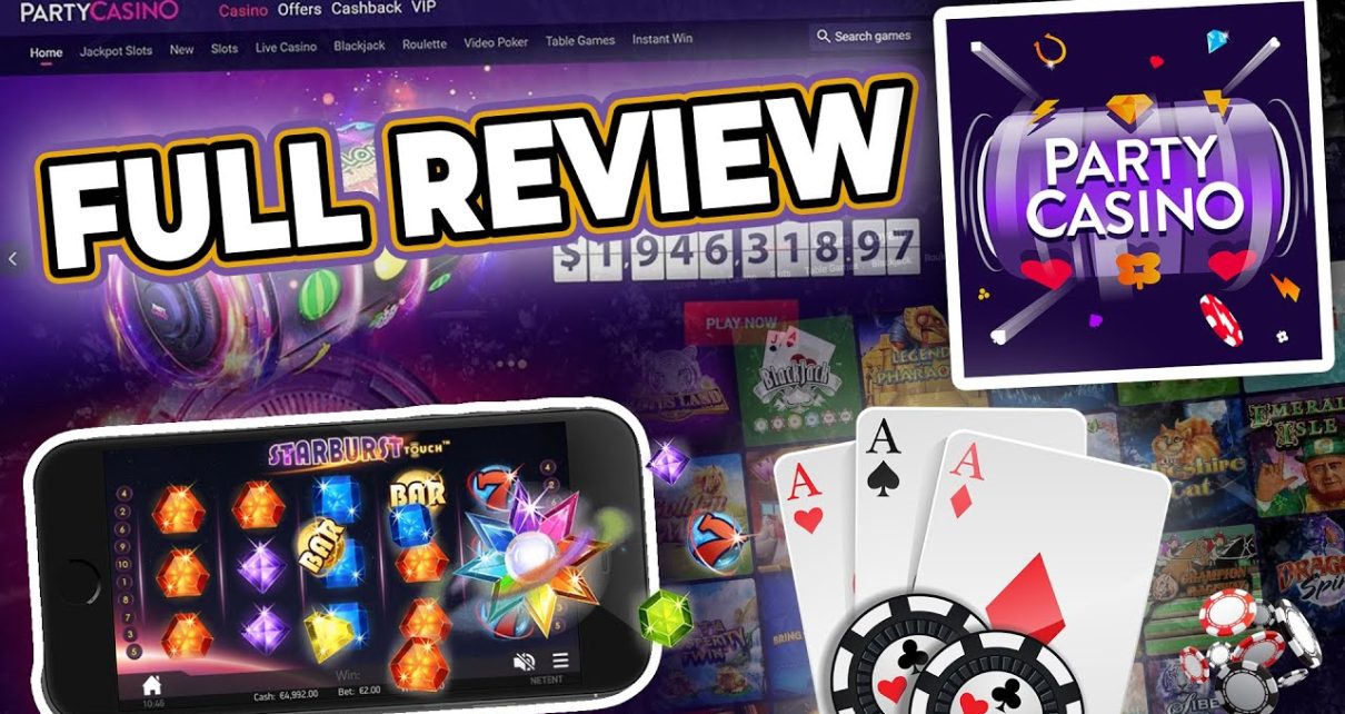? Party Online Casino NJ Review ? 50 FREE SPINS INCLUDED! ?