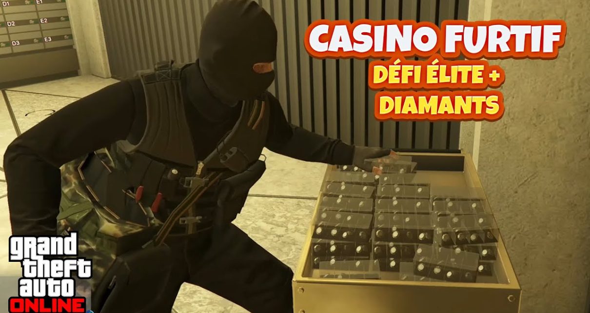 RÉALISER LE CASINO EN FURTIF COMME UN PRO SUR GTA ONLINE! (DÉFI ÉLITE + DIAMANTS)