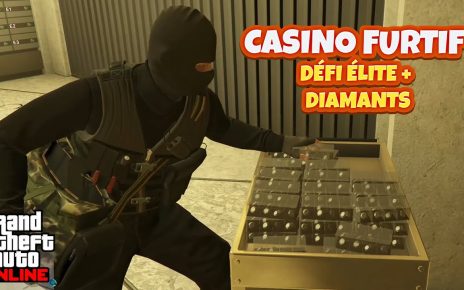 RÉALISER LE CASINO EN FURTIF COMME UN PRO SUR GTA ONLINE! (DÉFI ÉLITE + DIAMANTS)