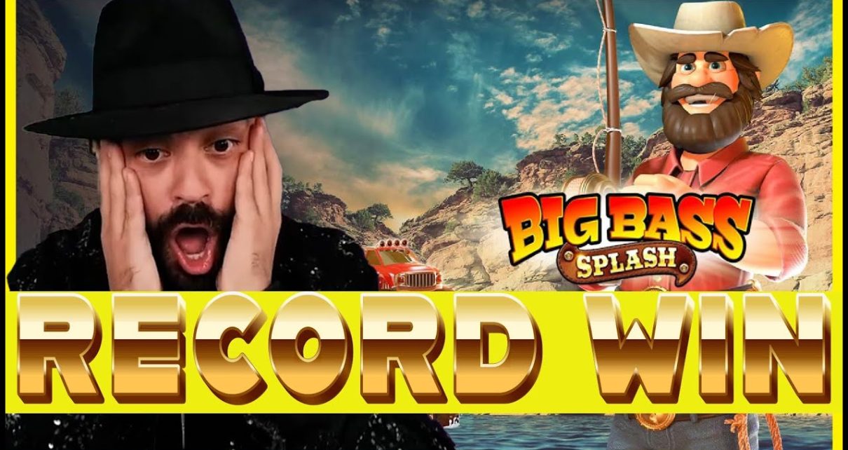 ROSHTEIN MEGA tape WIN ON BIG BASS SPLASH!! NEW SLOT